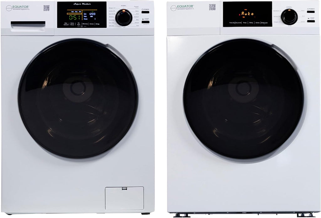 Digital Washer 1.9cf 110V + Vented Dryer 4cf 110V E276