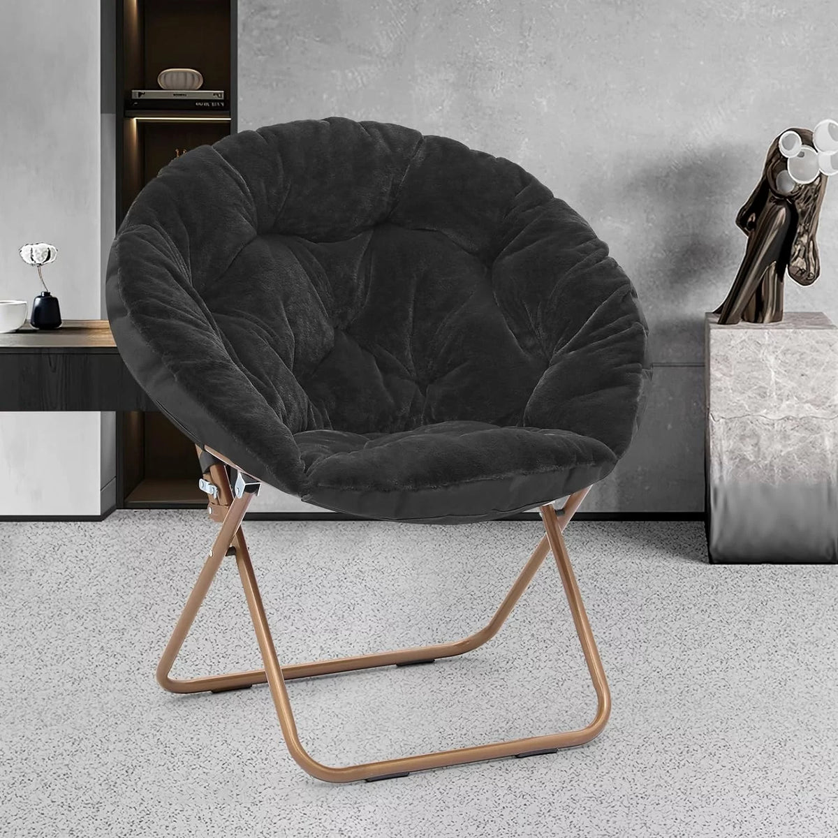 Oversized Foldable Saucer Chair F699