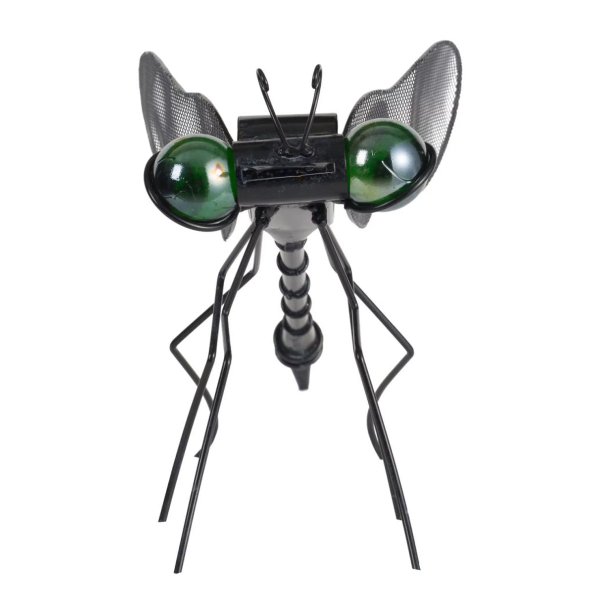 Night Black and Green Dragonfly Shaped Decorative Figurine U507