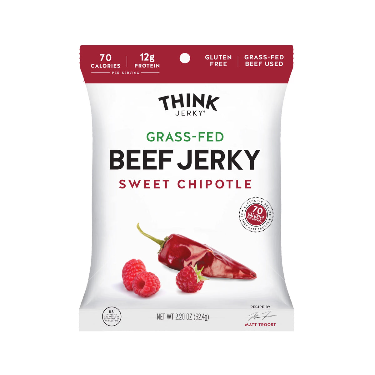 Sweet Chipotle Jerky 2.2 oz Pack of 8 G623633