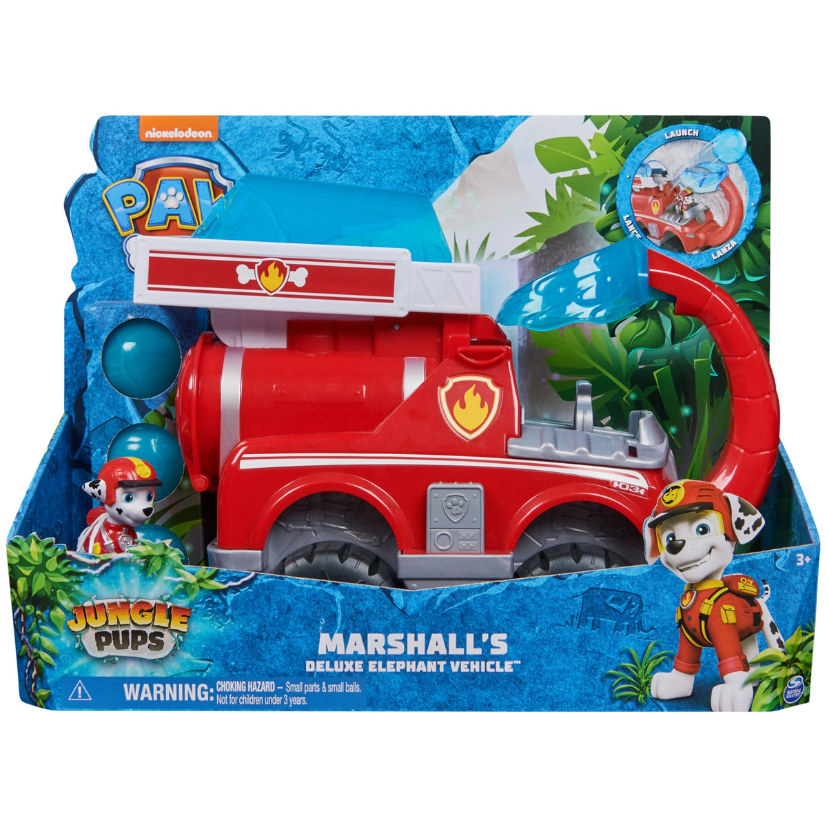 Elephant Firetruck with Figure X1260