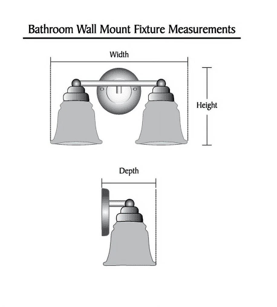 Three-Light Brushed Nickel Bathroom Vanity Wall Light Fixture with Clear Glass Shade L96035
